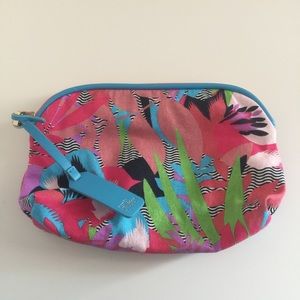 Palm Beach Makeup Or Toiletries Zipper Bag